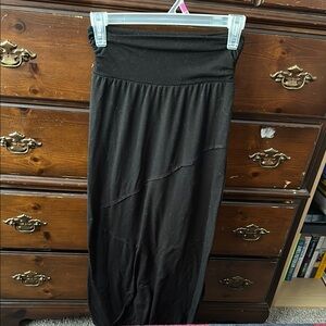 Elegant Black Maxi Skirt